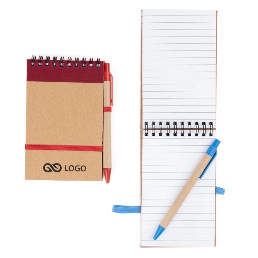 Bloco de notas Eco2 com caneta 