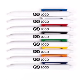 Esferográfica Comet White - Branco