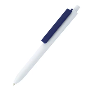 Caneta esferográfica Comet White - Azul marinho