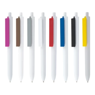 Esferográfica Comet White - Amarelo