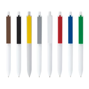 Esferográfica Comet White - Amarelo