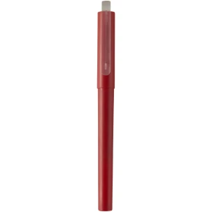 Caneta de gel de plástico PET reciclado - Vermelho