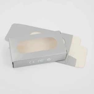 Caixa de cartão para cartões de memória - Prata