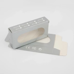 Caixa de cartão para cartões de memória - Prata