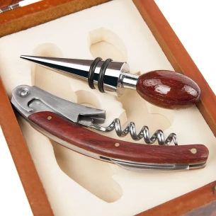 Conjunto de 2 peças para vinho