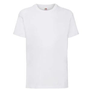 T-shirt para criança FOTL ValueWeight - Branco