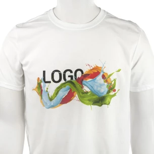 T-shirt para criança FOTL ValueWeight - Branco