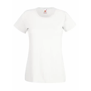 T-Shirt FOTL Lady-Fit Valueweight - Branco