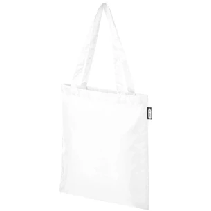 Saco de compras de plástico reciclado Sai - Branco