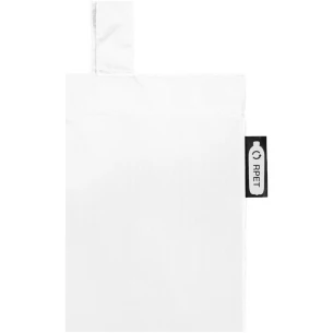 Saco de compras de plástico reciclado Sai - Branco