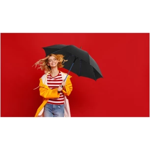 Guarda-chuva Stark à prova de vento - Vermelho