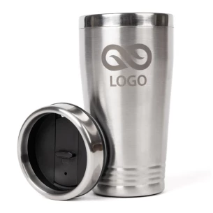 Caneca de aço Prado 2 - Prata