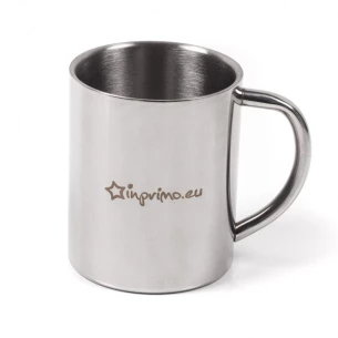 Caneca de aço - Prata
