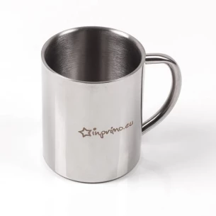 Caneca de aço - Prata