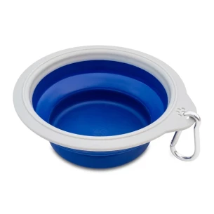 Tigela rebatível para cães Doggie - Azul