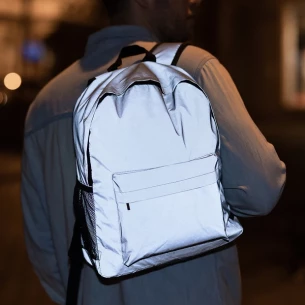 Mochila reflectora Antar - Prata