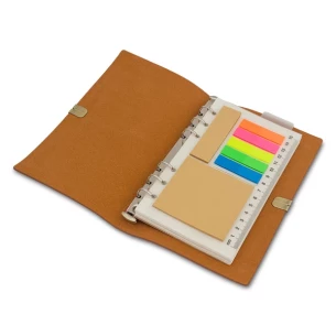 Bloco de notas retro Forli - castanho