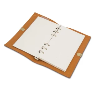Bloco de notas retro Forli - castanho