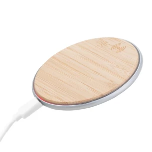 Carregador de indução Top Bamboo - Castanho
