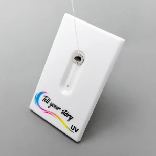 Espelho com fio dental Looky - Branco