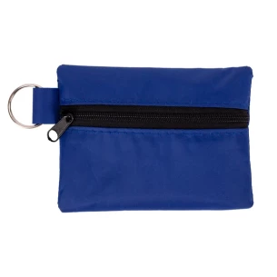 Kit básico de primeiros socorros para viagem - Azul