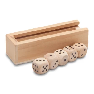Dados Roll-it - Castanho