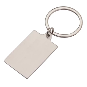 Porta-chaves de metal Visibile - Prata