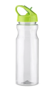 Garrafa com palhinha TRANCE - verde brilhante