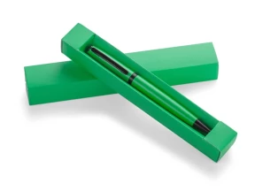 Caneta esferográfica RIO em estojo - Verde