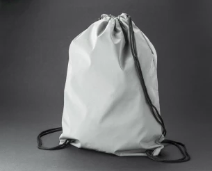 Saco com cordão VISI - Cinzento