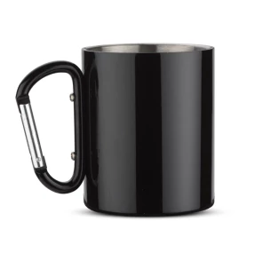 Caneca CAMP com mosquetão - Preto