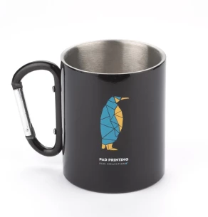 Caneca CAMP com mosquetão - Preto