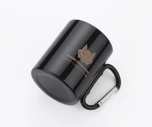 Caneca CAMP com mosquetão - Preto