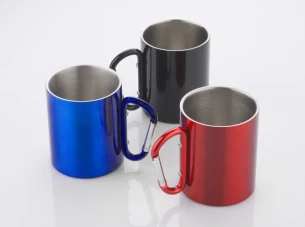 Caneca CAMP com mosquetão - Preto