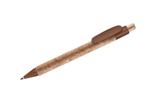 Caneta esferográfica KORTE - Castanha