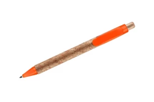 Caneta esferográfica KORTE - Laranja