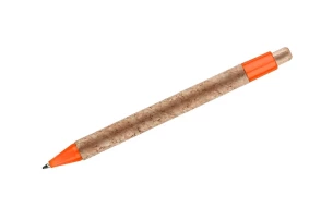 Caneta esferográfica KORTE - Laranja