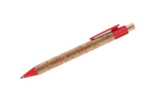 Caneta esferográfica KORTE - Vermelho