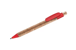 Caneta esferográfica KORTE - Vermelho