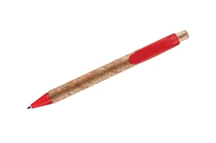 Caneta esferográfica KORTE - Vermelho