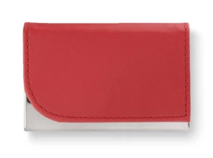 Porta-cartões de visita TIVAT - Vermelho