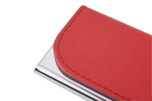 Porta-cartões de visita TIVAT - Vermelho