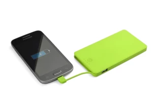 Banco de potência VIVID 4000 mAh - Verde brilhante