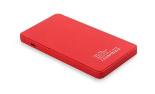 Banco de potência VIVID 4000 mAh - Vermelho