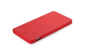 Banco de potência VIVID 4000 mAh - Vermelho