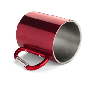 Caneca CAMP com mosquetão - Vermelho