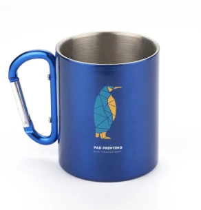 Caneca CAMP com mosquetão - Azul