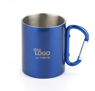 Caneca CAMP com mosquetão - Azul
