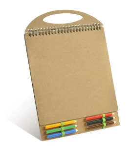 MALOVI Livro para colorir com caderno - Natural