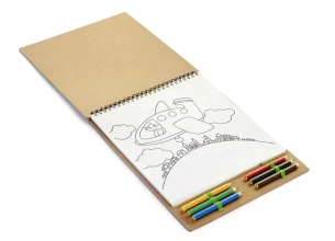MALOVI Livro para colorir com caderno - Natural